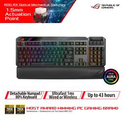 ASUS MA02 ROG CLAYMORE II RED SWITCH (KEYBOARD)